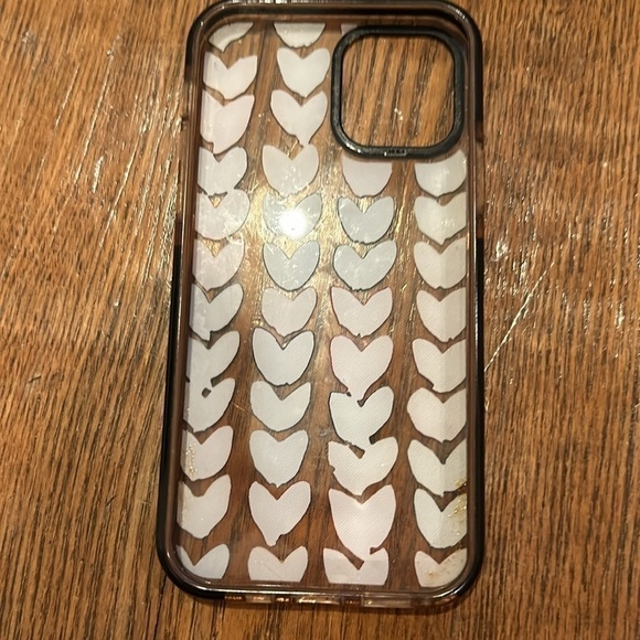 EUC Color Mix Drawing Loving Heart Clear Case for Apple iPhone 12 Shockproof - Picture 5 of 7